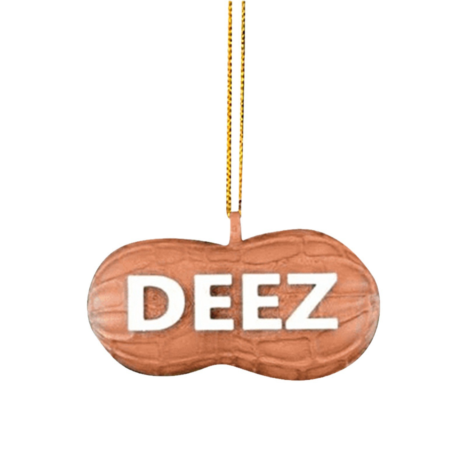 Estación independiente transfronteriza nuevo Deez Nuts ornamento Navidad árbol de Navidad lindo colgante de tuerca