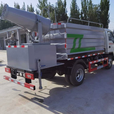 Suvarma maşınları High-Pressure Cleaning Truck, Landscaping Dust