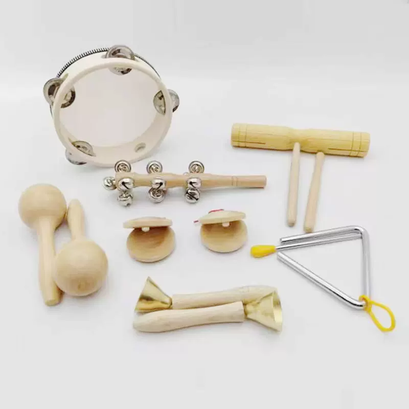奥尔夫乐器教材 幼儿园儿童音乐玩具沙锤打击乐器套装组合
