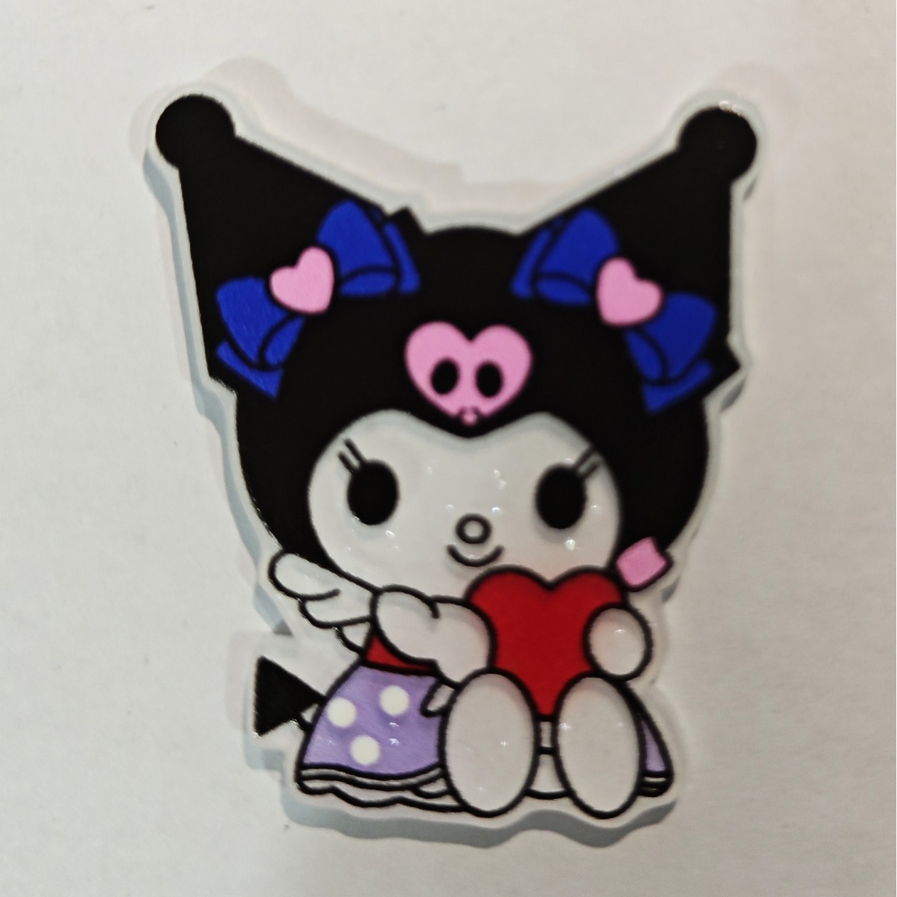 Sanrio acrílico clip de cabello para niños accesorios para el cabello broche de ropa llaveros accesorios DIY joyas