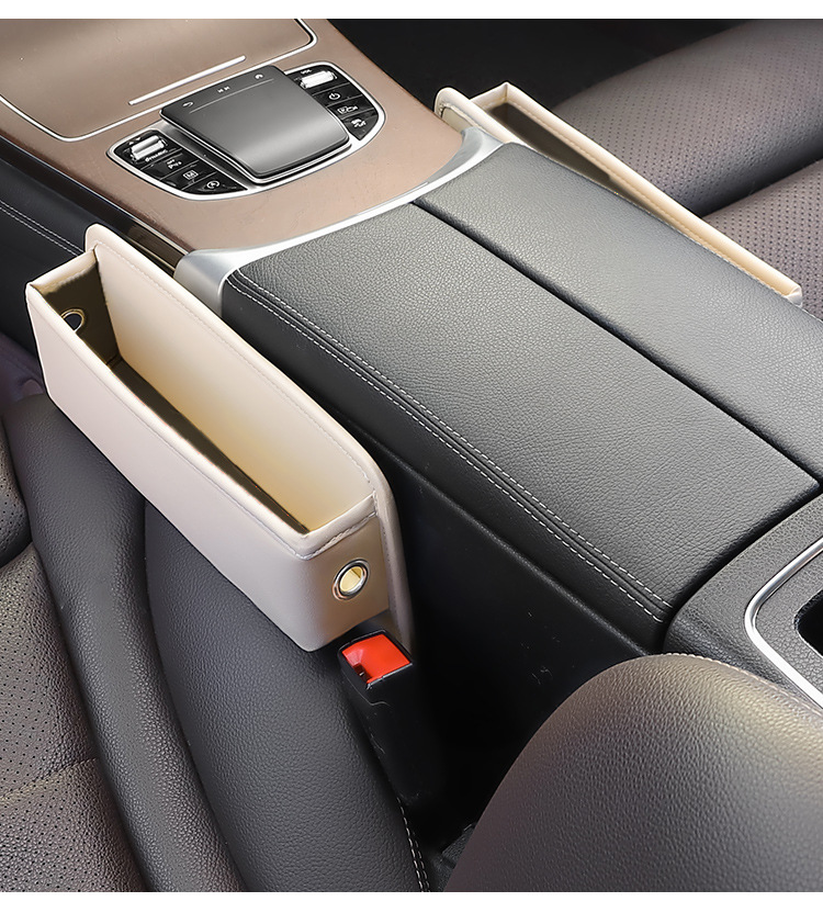 Car seat gap storage box leak-proof multifunctional creative car seat gap sundries storage box