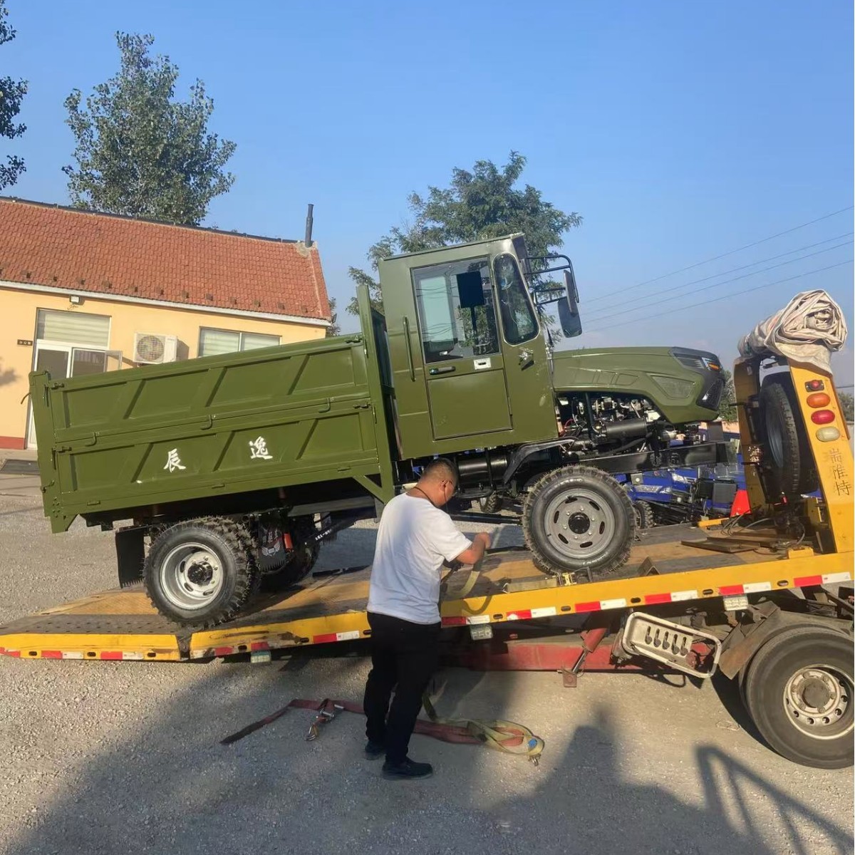 58马力四不像四驱农用车工程山地用全地形柴油车矿用自卸式运输车