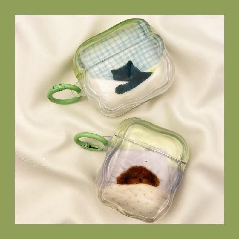 Sleeping Kitten para AirPods 4 generación Bluetooth Case 5 generación AirPodspro2 Apple Earphone Case
