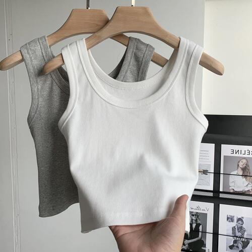 Women's Summer Suit Tank Top, Slip Bodysuit, Underwear Top, Sleeveless, Crop Top, Casual