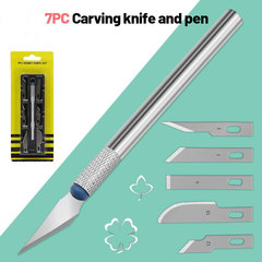 Handmade Paper-Cutting Knife for Students, Specialized Paper-Cutting & Fruit Carving Tool, Hand Account Book Pen Knife, Rubber Stamp, Wood Carving Tools
