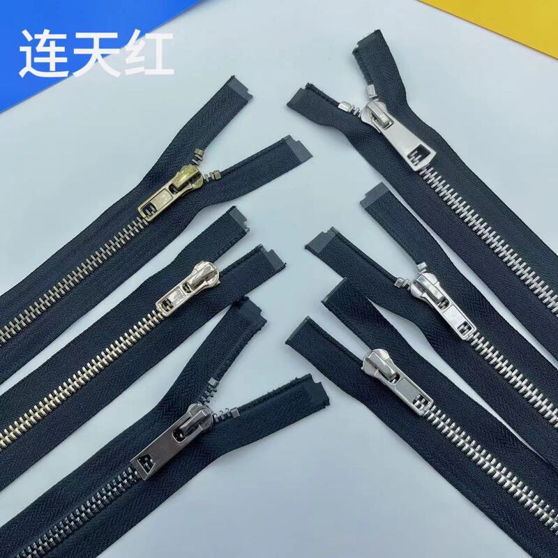 現貨卸売3号5 # 金属製ジッパー特殊歯型両開きテールジッパー、ダウンジャケットやバッグなど汎用ジッパー付属品|undefined