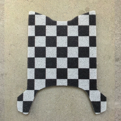 T35-H Electric Vehicle Foot Mat, Electric vehicle foot mat - checkerboard-yadi-guanneng-t35-h-special-free-velcro