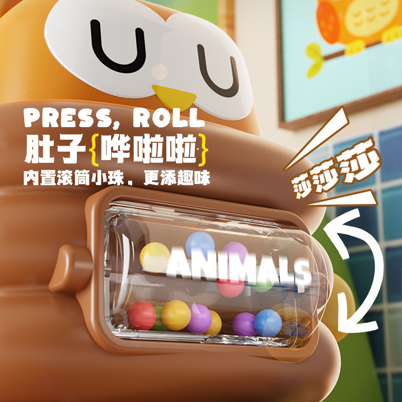 萌宠儿童滚珠惯性车宝宝按压前进回力小汽车滑行玩具批发糖玩礼品|undefined