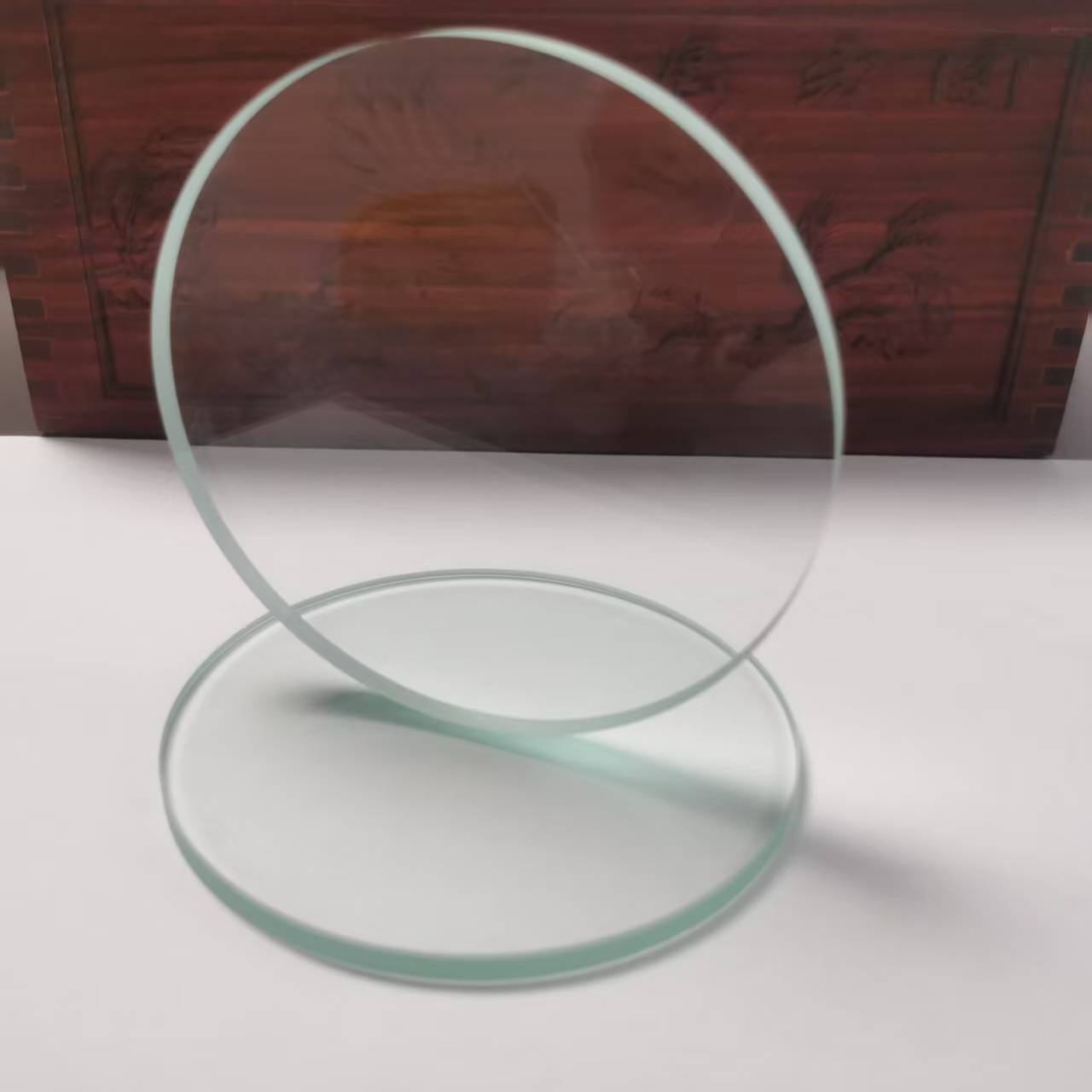 【质优价廉】60*5mm 直径60mm 厚度5mm 水表钢化玻璃