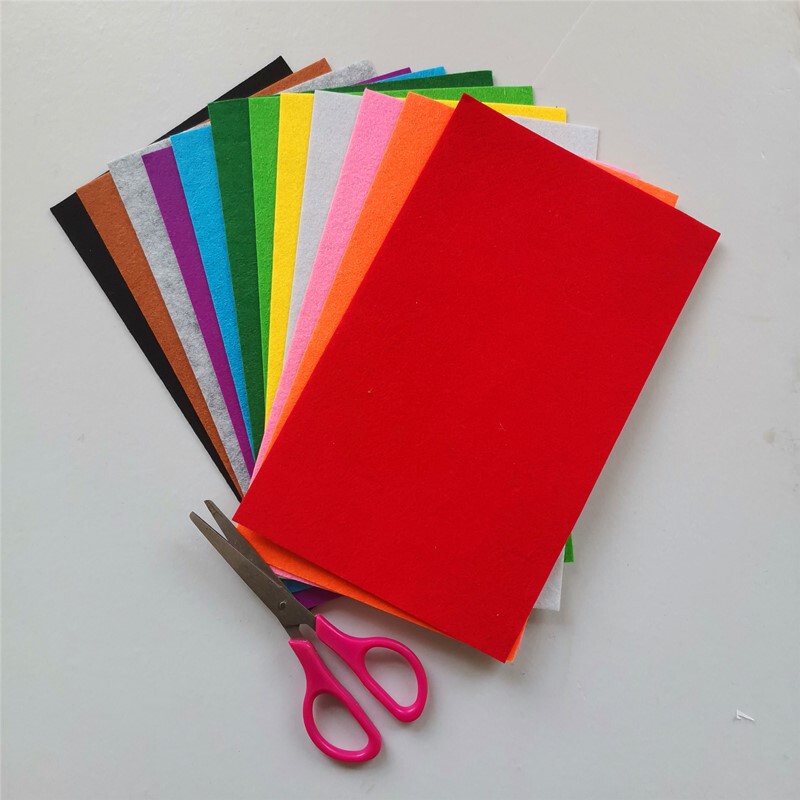 A4 Non-Woven Fabric 2mm Sheets DIY Name Tag Craft Material Kit, Choose Your Own Color, Hard-Style Colored Felt Fabric A4 Non-Woven Fabric 2mm Sheets DIY Name Tag Craft Material Kit, Choose Your Own Color, Hard-Style Colored Felt Fabric
