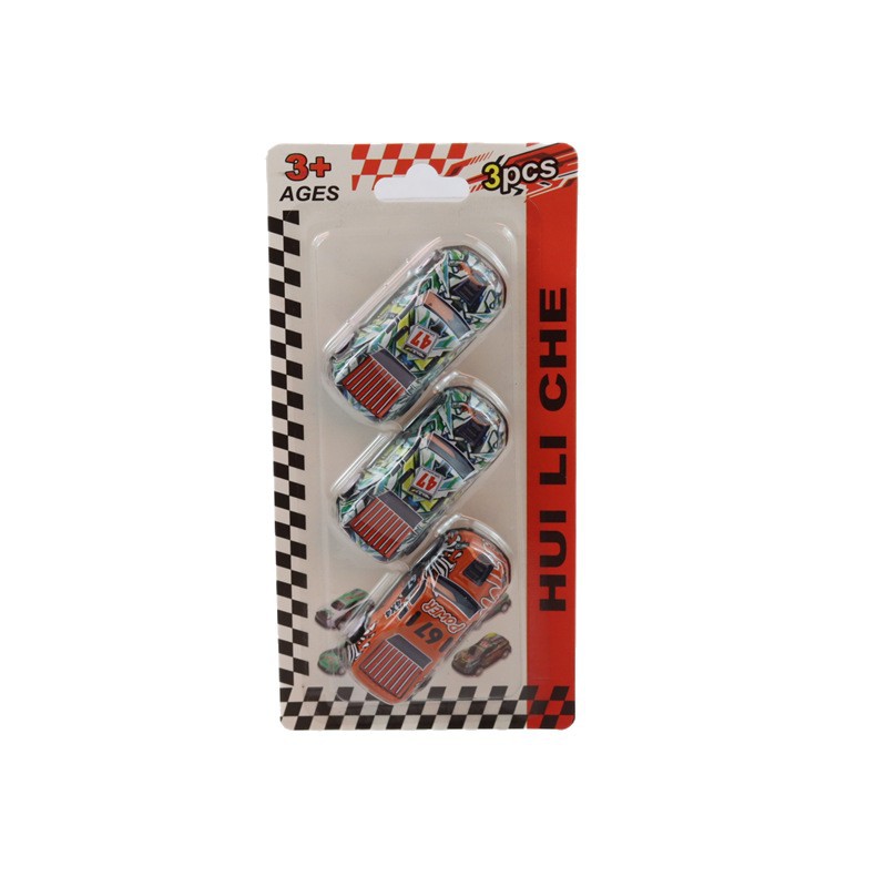 Juguetes de deslizamiento transfronterizos coches de carreras de ingeniería modelo de coche conjunto de regalos para niños coches de simulación de metales image 5