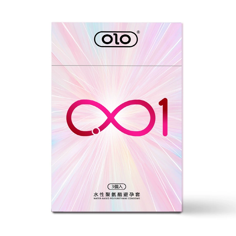 Презерватив (OLO) 001 — полиуретан ultra-thin 0.01 мм, увлажняющее л lubricant, 1–6 шт.