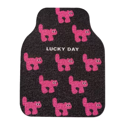 Non-Slip, Wear-Resistant and Easy-Care Floor – Universal Foot Pad - black-powder-kitten-48645cm-wire-ring-front-1-piece