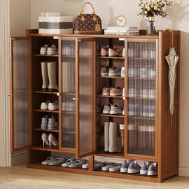 鞋柜门口收纳柜经济型简易防尘鞋架大容量门厅柜小户型入户鞋架子