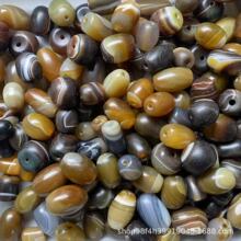 天然玛瑙配珠缠丝玛瑙随型珠散珠DIY配珠串珠多宝珠小珠子批发厂