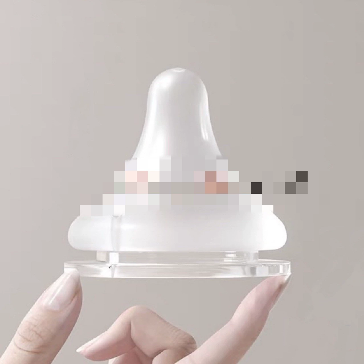 Пустышка Beiqin третьего поколения для новорожденных, диаметр 5 см, утолщенная для грудного молока, термостойкая и против колик.