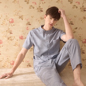 【断号福祉】春夏純綿カップルパジャマ