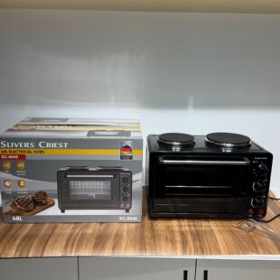 Cross-Border E-Commerce Export European Standard Plug Electric Oven Bread Maker 48L Toaster Oven 48L