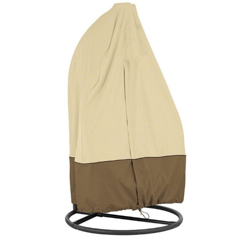 43 英寸露台吊椅罩秋千罩花园户外防水鸟笼摇椅罩 家具防尘罩