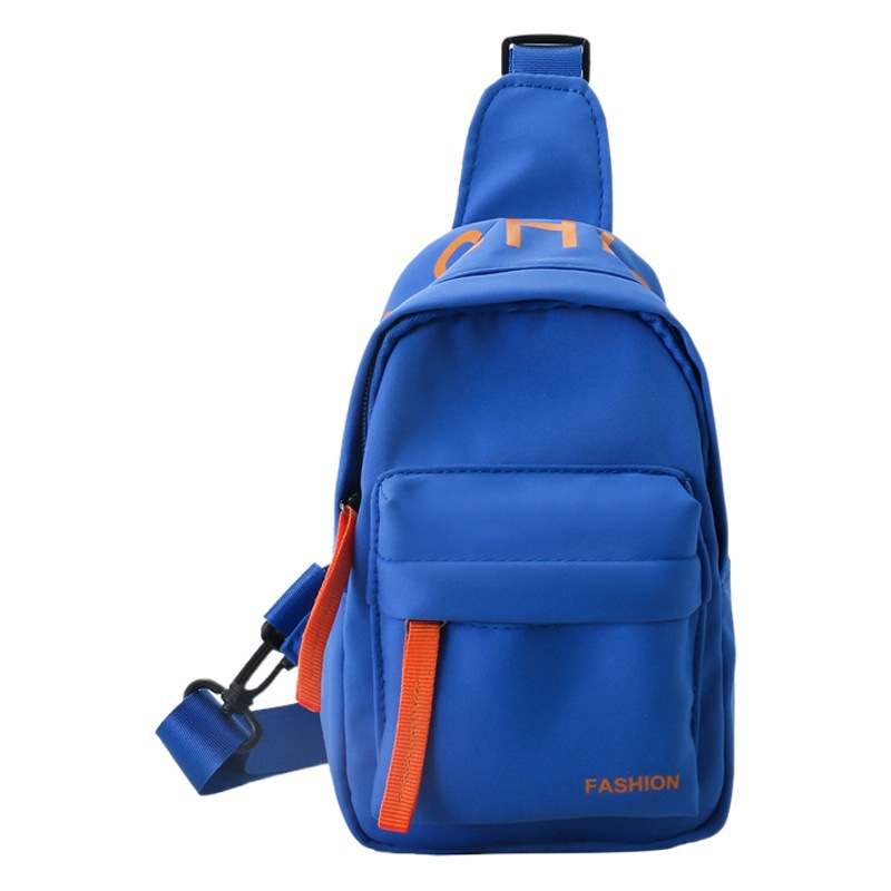 INS Nuevo niño guapo mensajero bolsa deportes moda lienzo carta niños pecho bolsa teléfono móvil niños y niñas bolsa