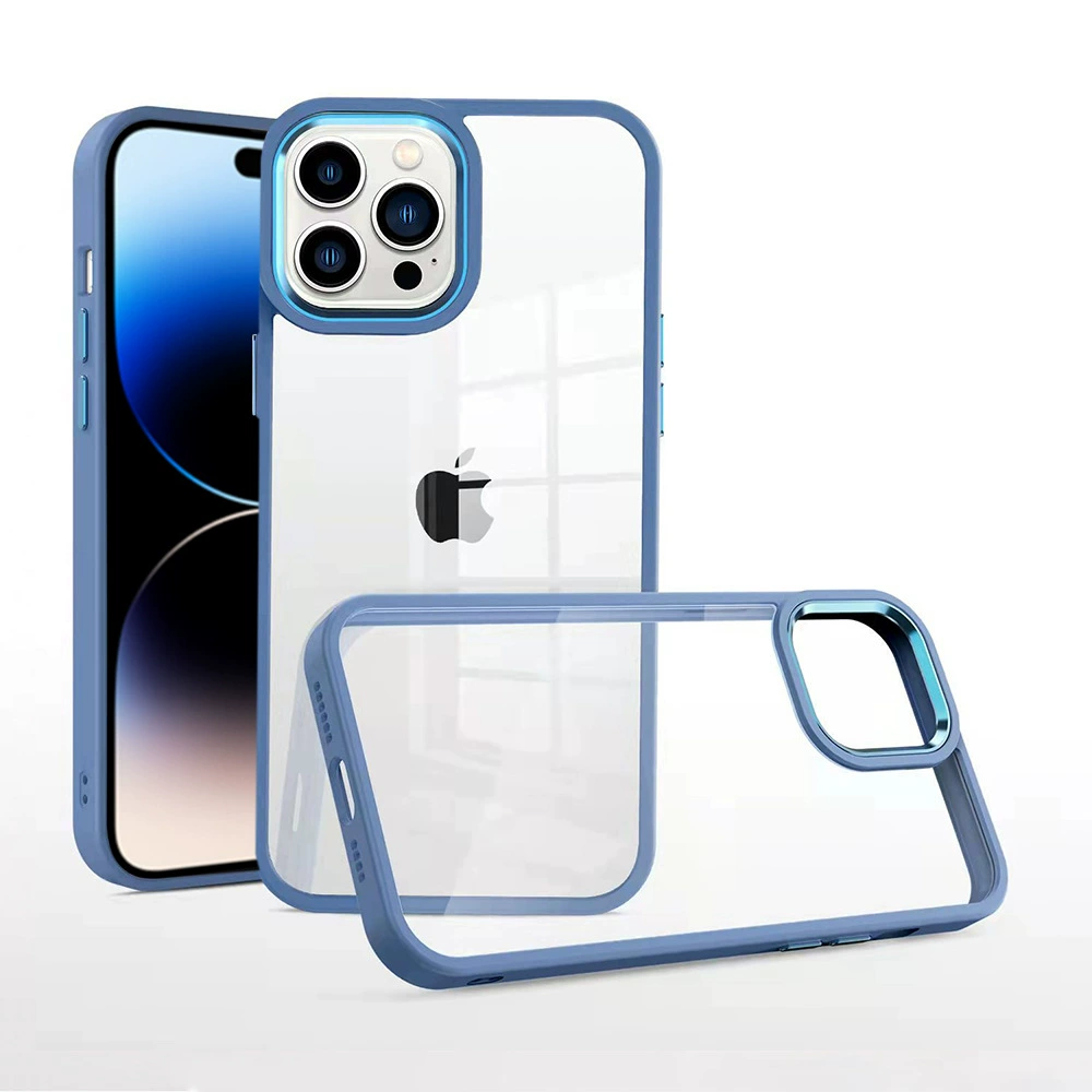 Apple, iPhone 14, металлический чехол для телефона, линза, прозрачный износостойкий матовый защитный чехол, iPhone, интернет-знаменитость, защита на осень