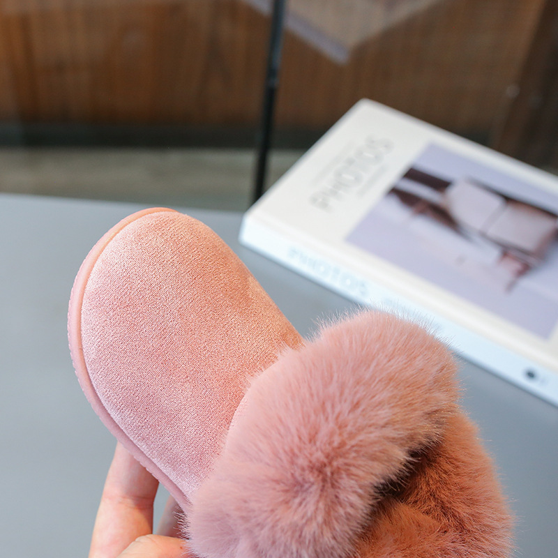 Kinderschneestiefel 2023 Winter Neue Mode Herren- und Damenbabys 0-3 Jahre alt Plüsch verdickte warme weiche Sohle_voghion.com