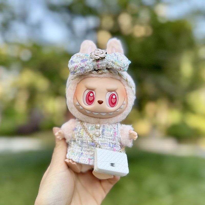 服のみ】第二世代ブラインドボックス ラブブ服 エポキシ樹脂製顔飾り ラブブ シットシットパーティーシリーズ ベビー服 可愛い|undefined