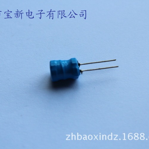 DR2W0810 150UH工字插件电感 蓝色PVC套管专业生产厂家直销元器件