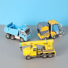 Children's educational assembled handmade paper toys 3D cross-border three-dimensional puzzle diy tank jeep assembly model