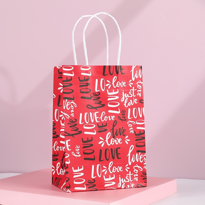 Bolsas de regalo de cumpleaños, bolsas de cartón cartón, bolsas de embalaje para llevar, bolsas de embalaje de regalo de fiesta para niños, bolsas de mano