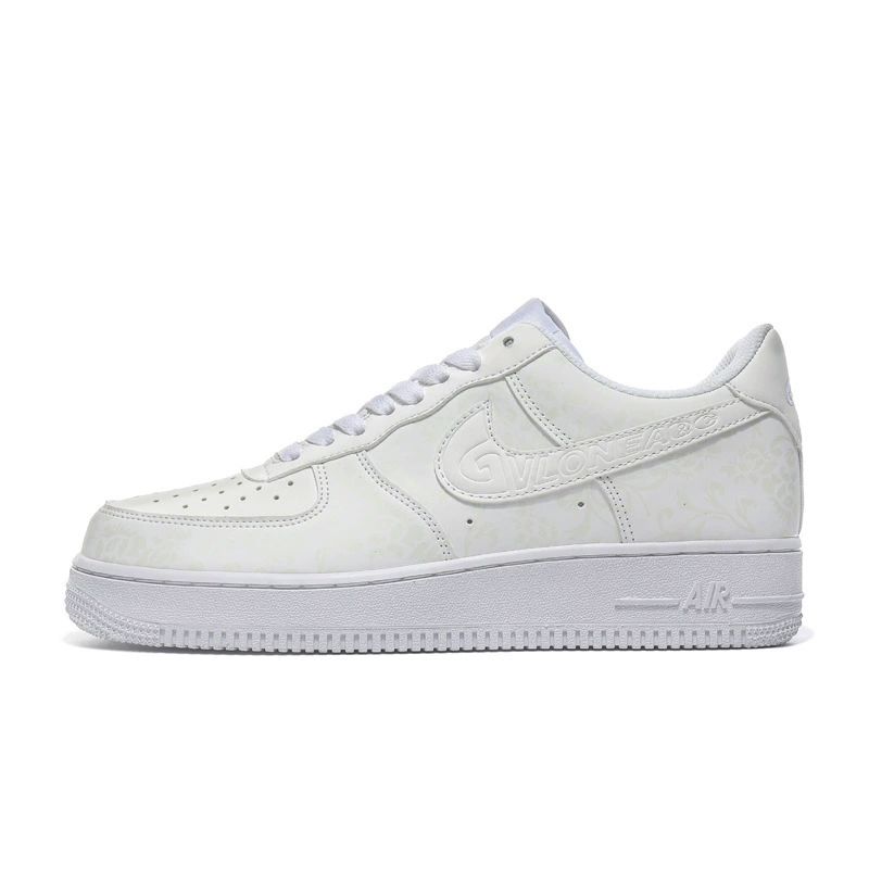 Воздушная джордан, Nike Air Force 1, низкая обувь, универсальные кроссовки цвета пшеница, белые кроссовки