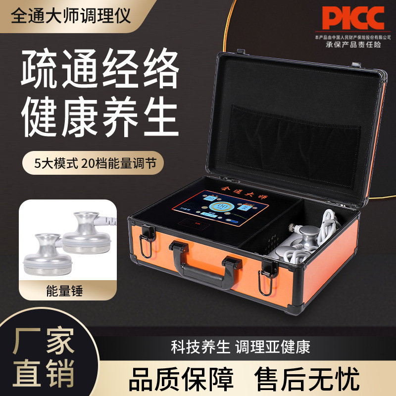 Quantong Master Meridian 全身エネルギーメーターマッサージアーティファクト頚椎マッサージャー健康センター家庭用健康器具|undefined