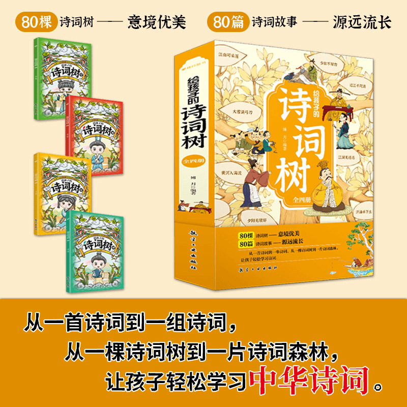 The Poetry Tree for Kidsren Has 4 Volumes. Let Kidsren Easily Learn Poetry, Chinese Characters and Idioms While Playing Happily The Poetry Tree for Kidsren Has 4 Volumes. Let Kidsren Easily Learn Poetry, Chinese Characters and Idioms While Playing Happily