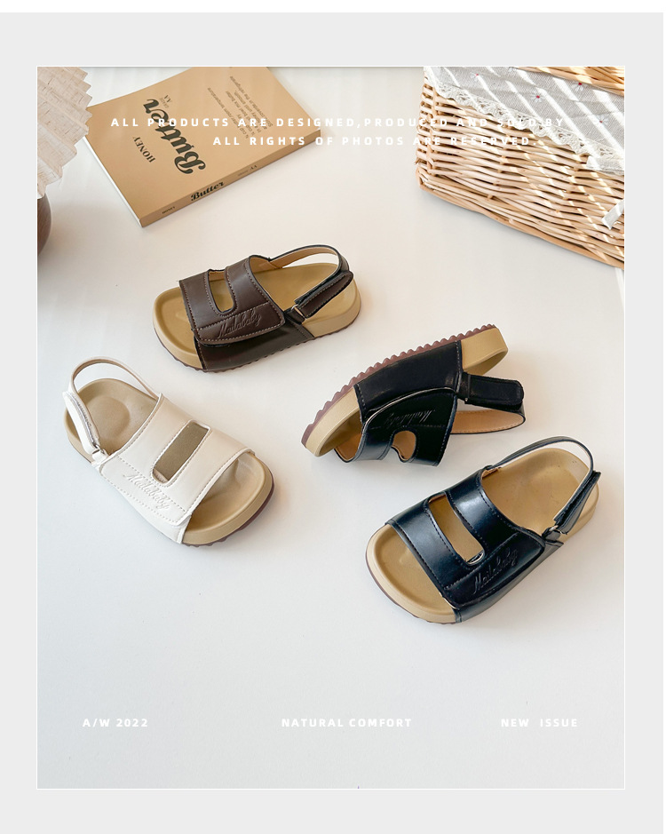 Mädchen Sommer Sandalen Mit Klettverschluss Für Strand Freizeit_voghion.com