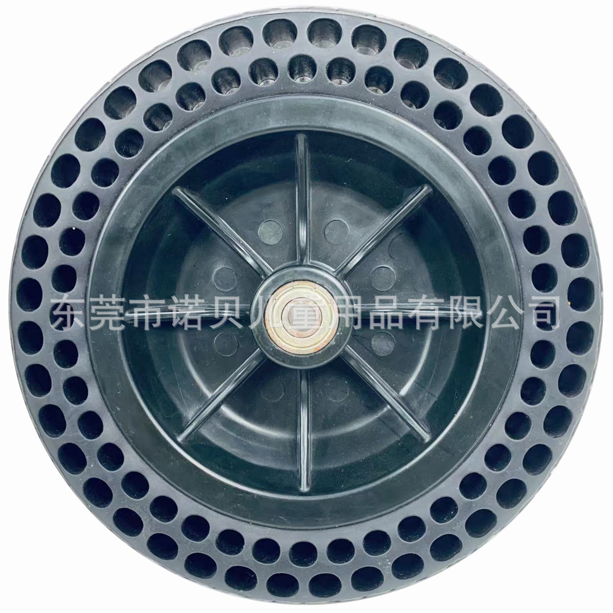 8寸医疗车轮 8"TPE橡塑蜂窝轮 医疗器械轮