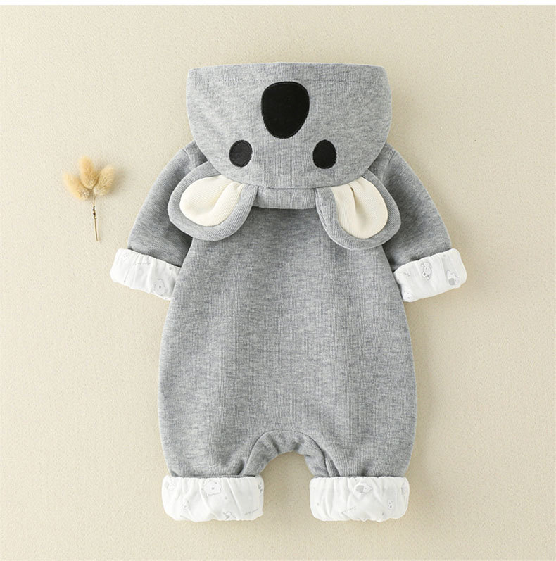 Gris 8152 orejas grandes mameluco