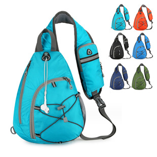 Cross-border large capacity mountaineering bag portable hiking casual crossbody chest bag shoulder backpack sports waist bag in stock wholesale