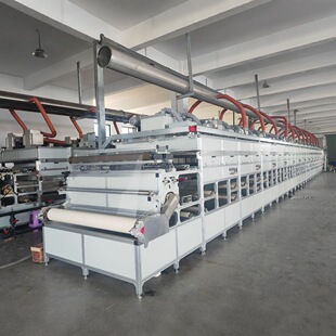Automatic High Gloss Powder Cast Coating Machine with Two Drying and Two Washing High Production