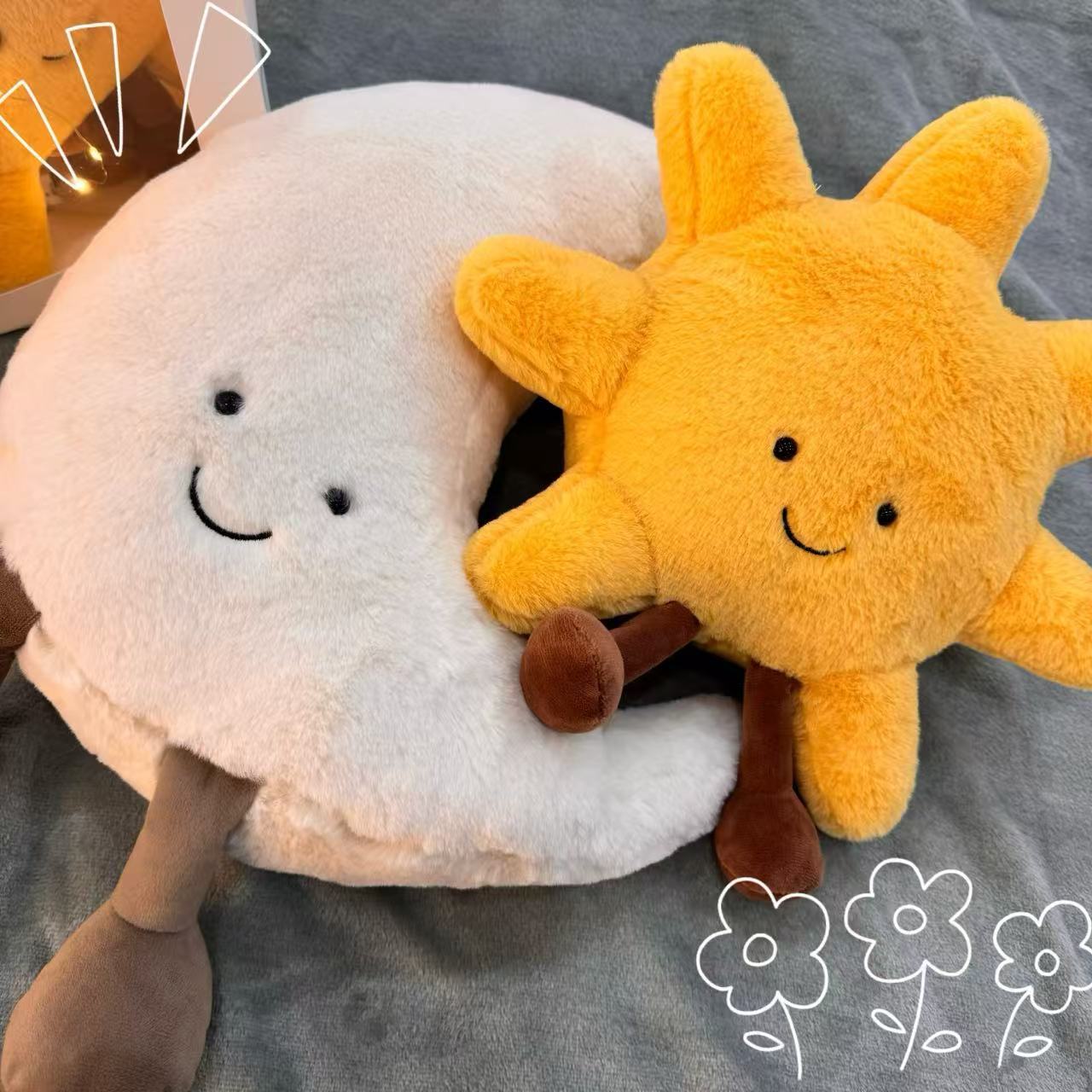 Cushion Pillow Ins Cream Style Sofa Living Room Decorative Hanging Ornament Irregular Cushion Bay Window Tatami Cushion Bed Pillow