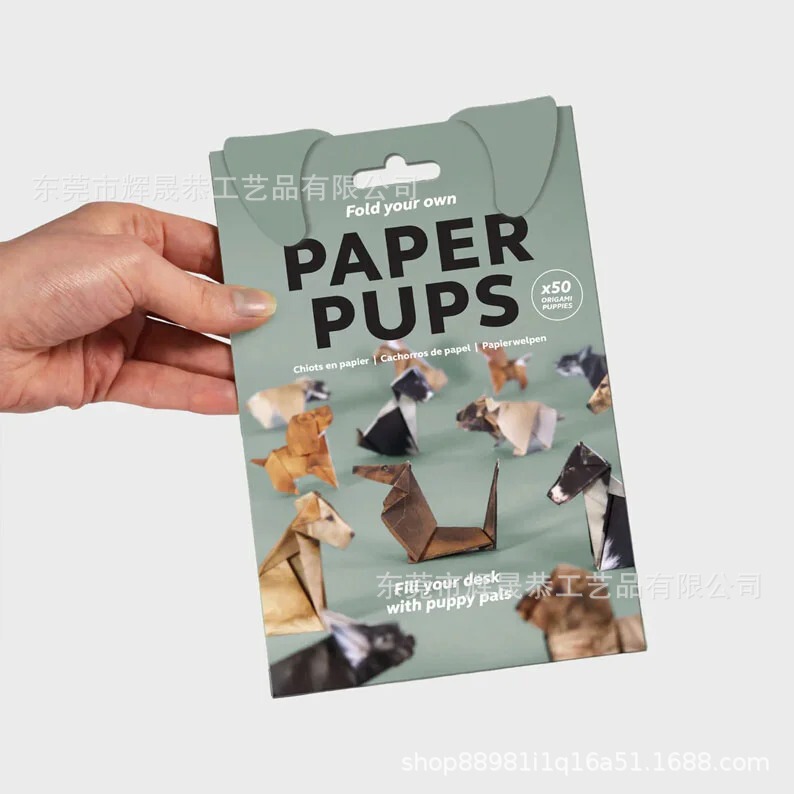 【大量现货】跨境新款DIY Paper Cats DIY纸猫折纸动物手工艺礼品|undefined
