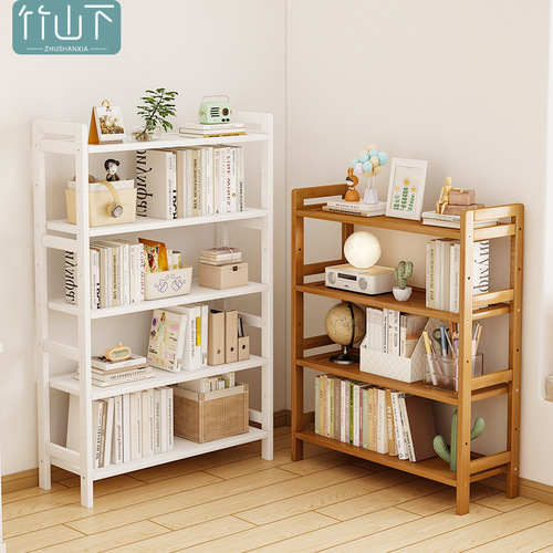 Shoe Storage Multi-functional Shelf Floor Standing Rack Bathroom Kitchen Multi-layer Storage Shelf Bamboo Shoe Rack