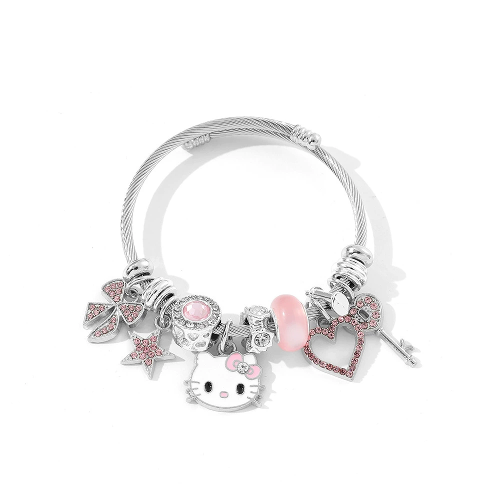 Hello Kitty, hello kitty, мультяшный браслет, аксессуар, (торговля через границы)