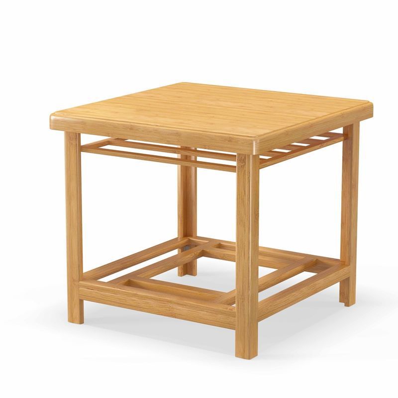 solid wood Roast Table household student winter Warm Square Foldable Versatile Racks Having dinner Amazon