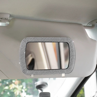 interior accessory, Sun visor rearview mirror