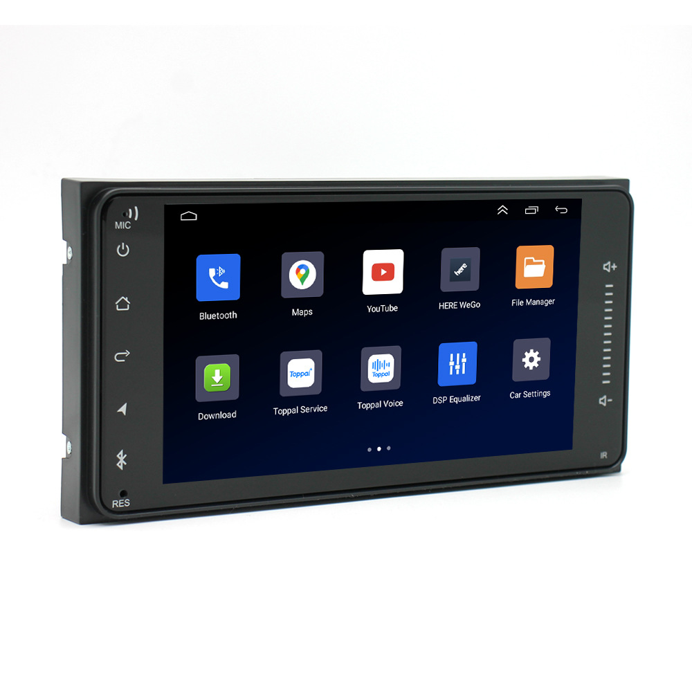 Aplicable a Toyota Corolla de 7 pulgadas máquina universal quad-core Android 9,1 todo en uno Bluetooth Smart Navegador de coche