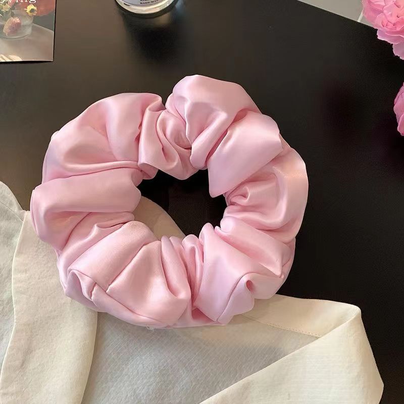 44＃大号海绵发圈-粉色(14cm)