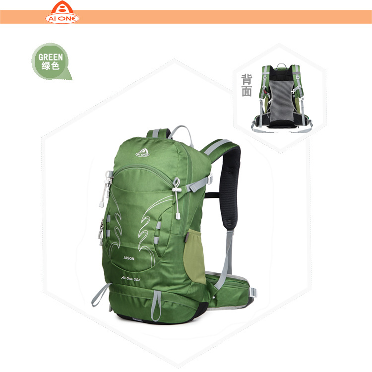 Ligero estante neto bolso al aire libre impermeable deportes alpinismo mochila 30L senderismo