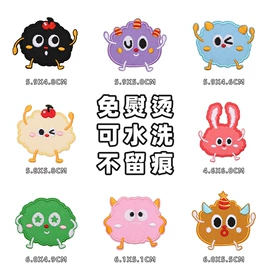 钮扣;布贴;胸针