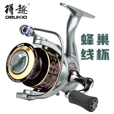 Fish Wheel Metal Fishing reels AK Long shot round Road sub- Spinning wheel Fishing vessel Sea rods Fish line Wheel Spinning Wheel wholesale
