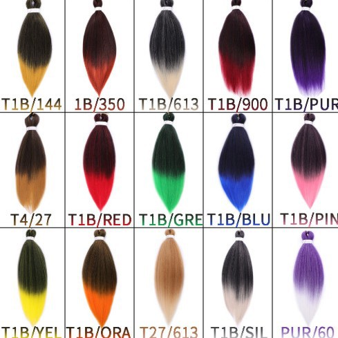 Peruca africana fibra química gran trenza color trenza sucia fábrica de trenza 26 pulgadas 90g al por mayor